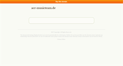Desktop Screenshot of acr-musicteam.de