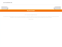 Tablet Screenshot of acr-musicteam.de